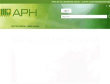 Tablet Screenshot of aph.se